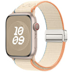 磁性扣環尼龍錶帶，適用於 Apple Watch 46mm / 49mm / 45mm / 44mm，適用於 Apple Watch 42mm / 41mm / 40mm / 38mm