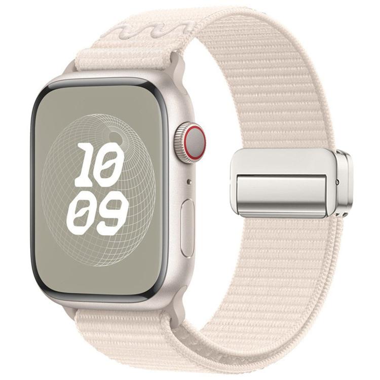 磁性扣環尼龍錶帶，適用於 Apple Watch 46mm / 49mm / 45mm / 44mm，適用於 Apple Watch 42mm / 41mm / 40mm / 38mm