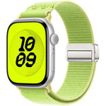 磁性扣環尼龍錶帶，適用於 Apple Watch 46mm / 49mm / 45mm / 44mm，適用於 Apple Watch 42mm / 41mm / 40mm / 38mm