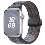 磁性扣環尼龍錶帶，適用於 Apple Watch 46mm / 49mm / 45mm / 44mm，適用於 Apple Watch 42mm / 41mm / 40mm / 38mm