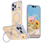 星空亮片磁吸支架手機殼，適用於 iPhone 17 Pro Max、iPhone 17 Pro、iPhone 17