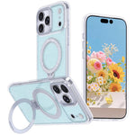 星空亮片磁吸支架手機殼，適用於 iPhone 17 Pro Max、iPhone 17 Pro、iPhone 17