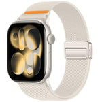 雙磁扣單線尼龍錶帶，適用於 Apple Watch 49mm / 46mm / 45mm / 44mm，適用於 Apple Watch 42mm / 41mm / 40mm / 38mm