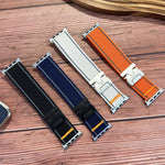 反光傘扣織紋尼龍錶帶，適用於 Apple Watch 49mm / 46mm / 45mm / 44mm，適用於 Apple Watch 42mm / 41mm / 40mm / 38mm