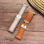 反光傘扣織紋尼龍錶帶，適用於 Apple Watch 49mm / 46mm / 45mm / 44mm，適用於 Apple Watch 42mm / 41mm / 40mm / 38mm