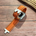 反光傘扣織紋尼龍錶帶，適用於 Apple Watch 49mm / 46mm / 45mm / 44mm，適用於 Apple Watch 42mm / 41mm / 40mm / 38mm