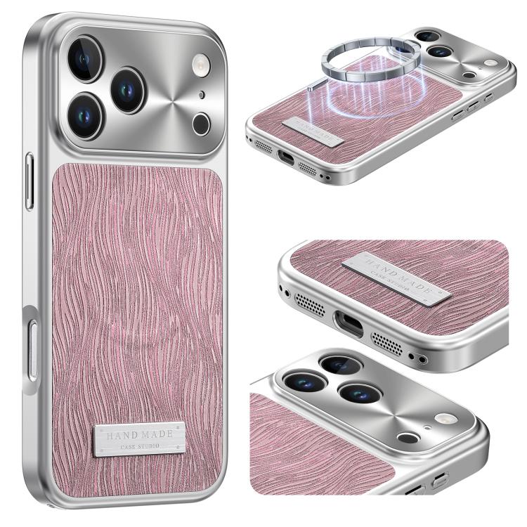 流水漣漪磁吸防震手機殼，適用於 iPhone 17 Pro Max，iPhone 17 Pro，iPhone 17，iPhone 16 Pro Max，iPhone 16 Pro，iPhone 16，iPhone 15 Pro Max，iPhone 15 Pro
