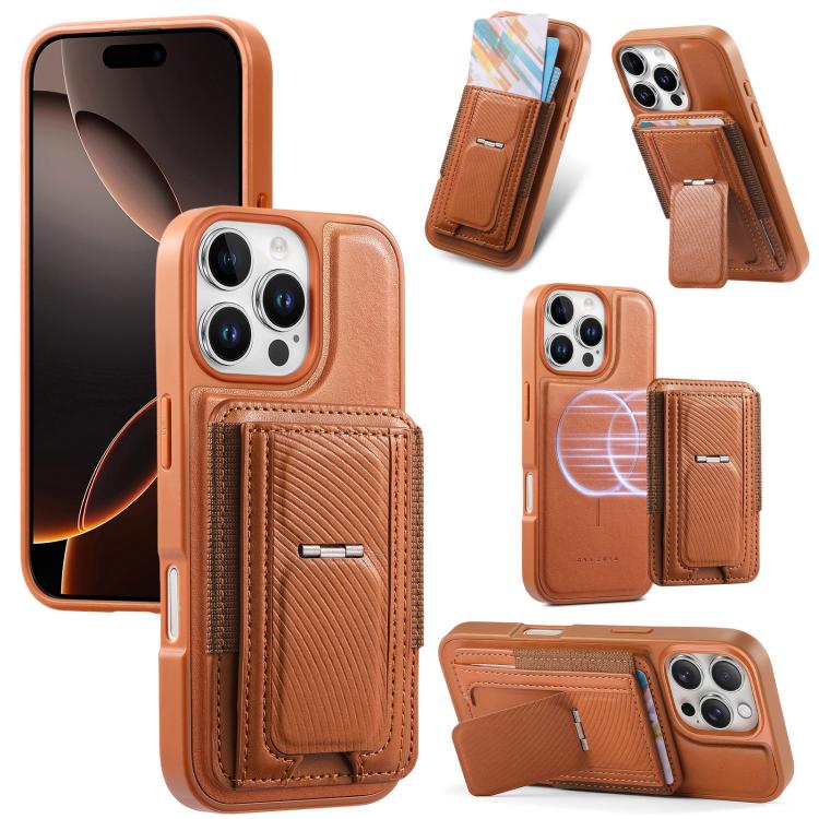 CaseNeo 折疊卡包復古彈性磁吸背蓋手機殼，適用於 iPhone 15、iPhone 14 / 13、iPhone 14 Pro、iPhone 14 Pro Max、iPhone 13 Pro Max、iPhone 13 Pro