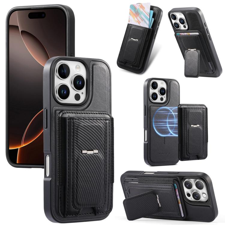 CaseNeo 折疊卡包復古彈性磁吸背蓋手機殼，適用於 iPhone 15、iPhone 14 / 13、iPhone 14 Pro、iPhone 14 Pro Max、iPhone 13 Pro Max、iPhone 13 Pro