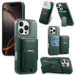 CaseNeo 折疊卡包復古彈性磁吸背蓋手機殼，適用於 iPhone 15、iPhone 14 / 13、iPhone 14 Pro、iPhone 14 Pro Max、iPhone 13 Pro Max、iPhone 13 Pro