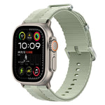 線條紋矽膠錶帶，適用於 Apple Watch 46mm / 49mm / 45mm / 44mm，適用於 Apple Watch 42mm / 41mm / 40mm / 38mm