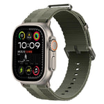 線條紋矽膠錶帶，適用於 Apple Watch 46mm / 49mm / 45mm / 44mm，適用於 Apple Watch 42mm / 41mm / 40mm / 38mm