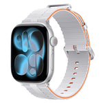 線條紋矽膠錶帶，適用於 Apple Watch 46mm / 49mm / 45mm / 44mm，適用於 Apple Watch 42mm / 41mm / 40mm / 38mm