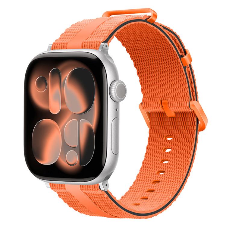 線條紋矽膠錶帶，適用於 Apple Watch 46mm / 49mm / 45mm / 44mm，適用於 Apple Watch 42mm / 41mm / 40mm / 38mm