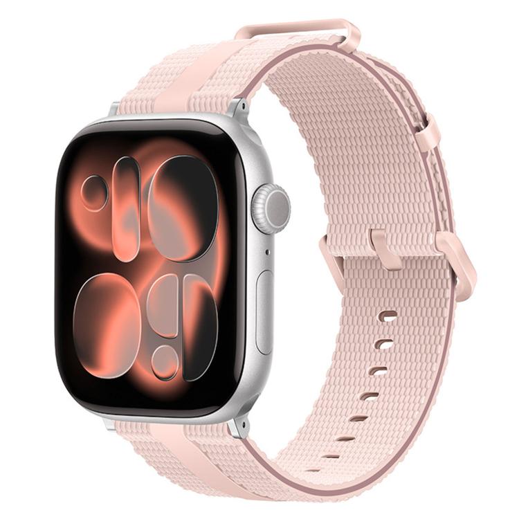 線條紋矽膠錶帶，適用於 Apple Watch 46mm / 49mm / 45mm / 44mm，適用於 Apple Watch 42mm / 41mm / 40mm / 38mm