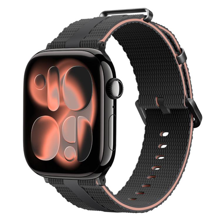 線條紋矽膠錶帶，適用於 Apple Watch 46mm / 49mm / 45mm / 44mm，適用於 Apple Watch 42mm / 41mm / 40mm / 38mm