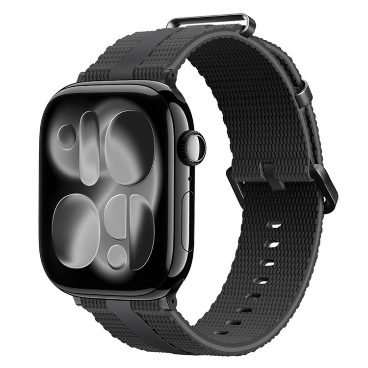 線條紋矽膠錶帶，適用於 Apple Watch 46mm / 49mm / 45mm / 44mm，適用於 Apple Watch 42mm / 41mm / 40mm / 38mm