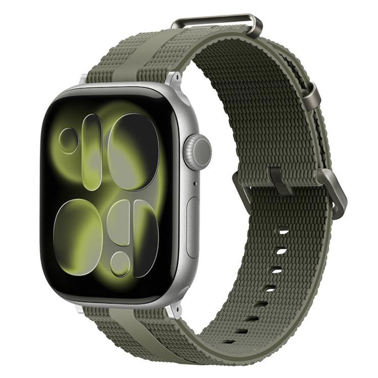 線條紋矽膠錶帶，適用於 Apple Watch 46mm / 49mm / 45mm / 44mm，適用於 Apple Watch 42mm / 41mm / 40mm / 38mm