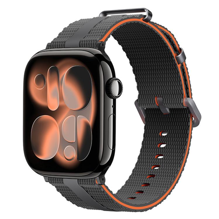 線條紋矽膠錶帶，適用於 Apple Watch 46mm / 49mm / 45mm / 44mm，適用於 Apple Watch 42mm / 41mm / 40mm / 38mm