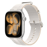 線條紋矽膠錶帶，適用於 Apple Watch 46mm / 49mm / 45mm / 44mm，適用於 Apple Watch 42mm / 41mm / 40mm / 38mm
