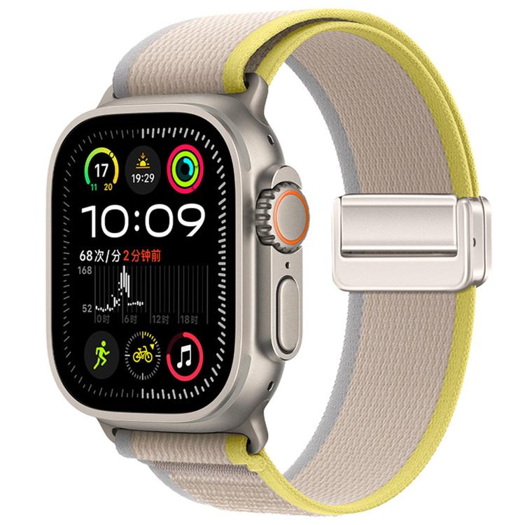 Magnetic Buckle Trail Loop Nylon Watch Band Watch Band, For Apple Watch 46mm / 49mm / 45mm / 44mm, For Apple Watch 42mm / 41mm / 40mm / 38mm