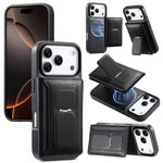 CaseNeo 復古鉸鏈折疊錢包磁性背蓋手機殼，適用於iPhone 17e / 16e、iPhone 17 Pro Max、iPhone 17 Pro、iPhone 17、iPhone Air、iPhone 16 Pro Max、iPhone 16 Pro、iPhone 16 Plus、iPhone 16、iPhone 15 Pro M