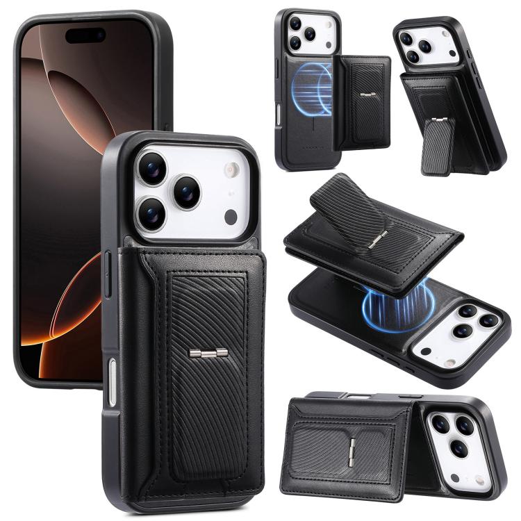 CaseNeo 復古鉸鏈折疊錢包磁性背蓋手機殼，適用於iPhone 17e / 16e、iPhone 17 Pro Max、iPhone 17 Pro、iPhone 17、iPhone Air、iPhone 16 Pro Max、iPhone 16 Pro、iPhone 16 Plus、iPhone 16、iPhone 15 Pro M