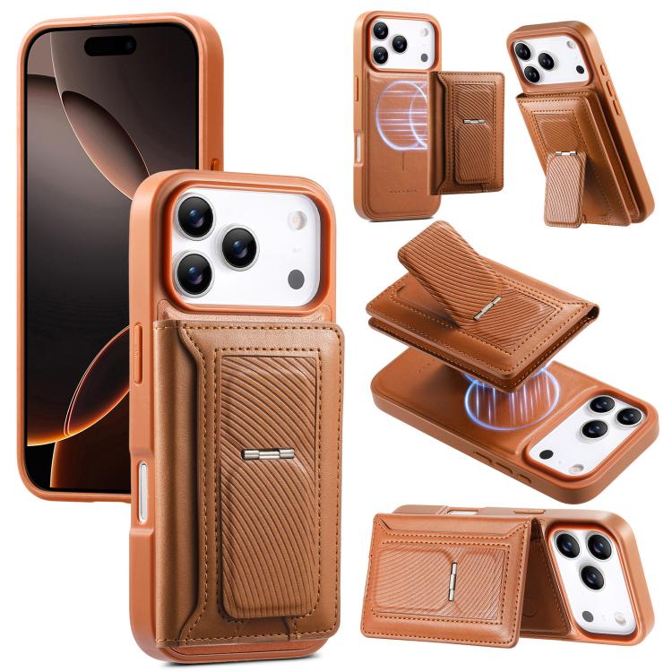 CaseNeo 復古鉸鏈折疊錢包磁性背蓋手機殼，適用於iPhone 17e / 16e、iPhone 17 Pro Max、iPhone 17 Pro、iPhone 17、iPhone Air、iPhone 16 Pro Max、iPhone 16 Pro、iPhone 16 Plus、iPhone 16、iPhone 15 Pro M