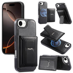 CaseNeo 復古鉸鏈折疊錢包磁性背蓋手機殼，適用於iPhone 17e / 16e、iPhone 17 Pro Max、iPhone 17 Pro、iPhone 17、iPhone Air、iPhone 16 Pro Max、iPhone 16 Pro、iPhone 16 Plus、iPhone 16、iPhone 15 Pro M