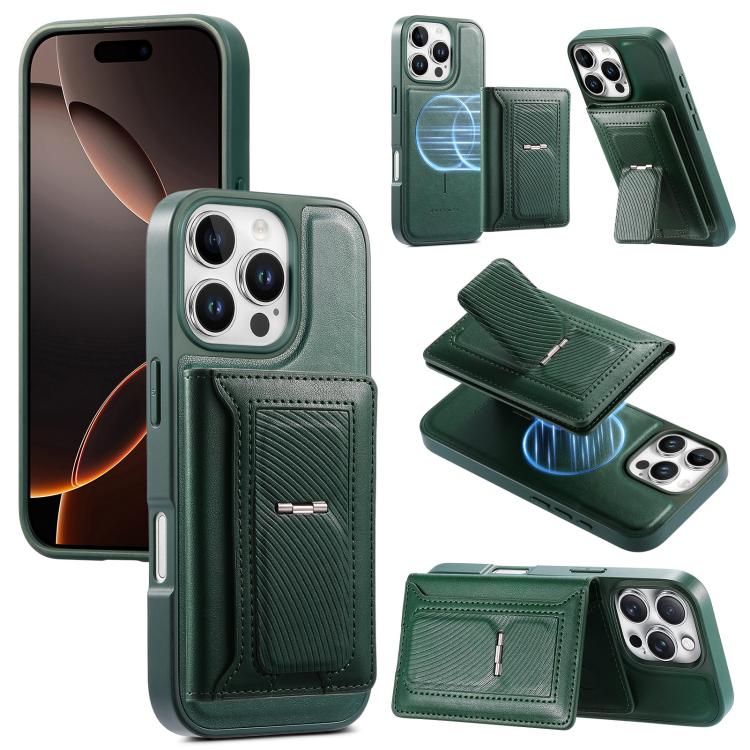 CaseNeo 復古鉸鏈折疊錢包磁性背蓋手機殼，適用於iPhone 17e / 16e、iPhone 17 Pro Max、iPhone 17 Pro、iPhone 17、iPhone Air、iPhone 16 Pro Max、iPhone 16 Pro、iPhone 16 Plus、iPhone 16、iPhone 15 Pro M
