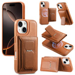 CaseNeo 復古鉸鏈折疊錢包磁性背蓋手機殼，適用於iPhone 17e / 16e、iPhone 17 Pro Max、iPhone 17 Pro、iPhone 17、iPhone Air、iPhone 16 Pro Max、iPhone 16 Pro、iPhone 16 Plus、iPhone 16、iPhone 15 Pro M