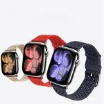 鏤空編織錶帶，適用於 Apple Watch 46mm / 49mm / 45mm / 44mm，適用於 Apple Watch 42mm / 41mm / 40mm / 38mm