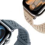 鏤空編織錶帶，適用於 Apple Watch 46mm / 49mm / 45mm / 44mm，適用於 Apple Watch 42mm / 41mm / 40mm / 38mm