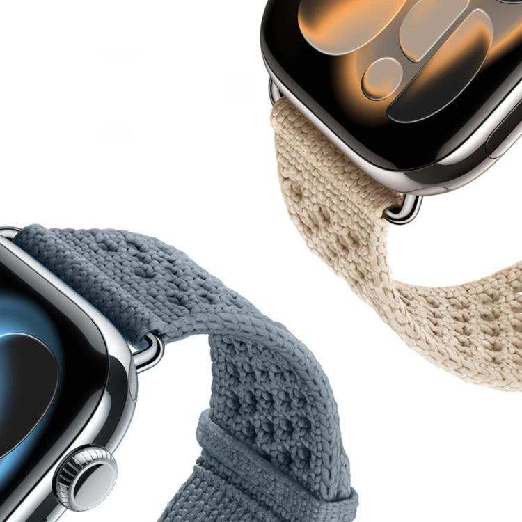 鏤空編織錶帶，適用於 Apple Watch 46mm / 49mm / 45mm / 44mm，適用於 Apple Watch 42mm / 41mm / 40mm / 38mm