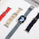 鏤空編織錶帶，適用於 Apple Watch 46mm / 49mm / 45mm / 44mm，適用於 Apple Watch 42mm / 41mm / 40mm / 38mm