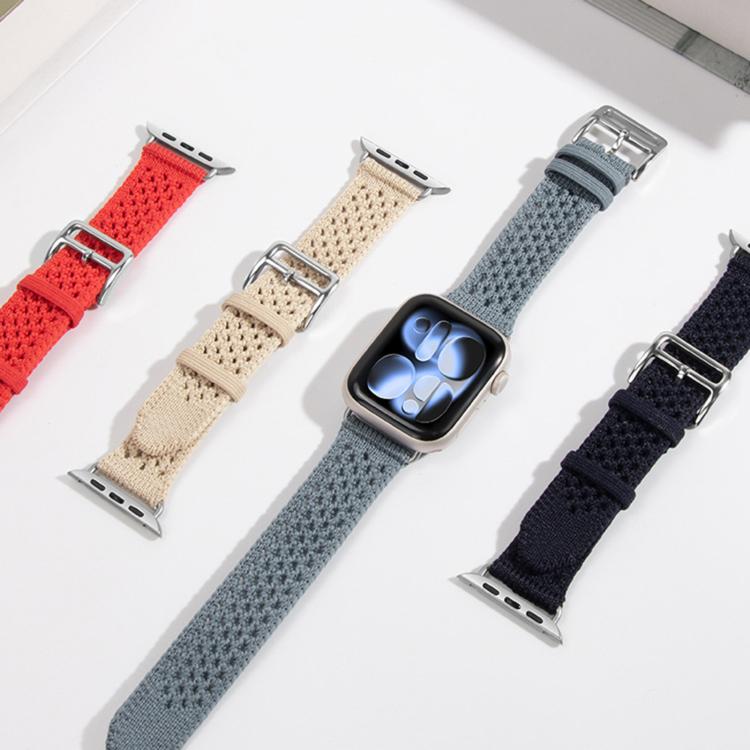 鏤空編織錶帶，適用於 Apple Watch 46mm / 49mm / 45mm / 44mm，適用於 Apple Watch 42mm / 41mm / 40mm / 38mm