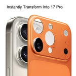 瞬間轉換為 17 Pro 系列超薄霧面 PET 背蓋，適用於 iPhone 16 Pro、iPhone 15 Pro、iPhone 14 Pro、iPhone 13 Pro