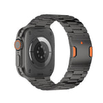 鈦合金錶帶 三珠磁扣 適用於 Apple Watch 46mm / 49mm / 45mm / 44mm，適用於 Apple Watch 42mm / 41mm / 40mm / 38mm