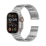 鈦合金錶帶 三珠磁扣 適用於 Apple Watch 46mm / 49mm / 45mm / 44mm，適用於 Apple Watch 42mm / 41mm / 40mm / 38mm