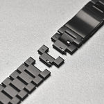鈦合金錶帶 三珠磁扣 適用於 Apple Watch 46mm / 49mm / 45mm / 44mm，適用於 Apple Watch 42mm / 41mm / 40mm / 38mm