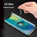 UV 液態曲面全膠全螢幕強化玻璃，適用於 Galaxy S8(1 片)、Galaxy S8 PLUS(1 片)、Galaxy S9(1 片)、Galaxy S9+(1 片)、Galaxy Note 8、Galaxy Note 9、Galaxy S10 5G(1 片)、華為 P20 Lite、華為 P30       ...