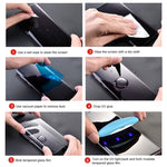 UV 液態曲面全膠全螢幕強化玻璃，適用於 Galaxy S8(1 片)、Galaxy S8 PLUS(1 片)、Galaxy S9(1 片)、Galaxy S9+(1 片)、Galaxy Note 8、Galaxy Note 9、Galaxy S10 5G(1 片)、華為 P20 Lite、華為 P30       ...