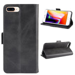 Wallet Stand Leather Cell Phone Case for iPhone 8 Plus / 7 Plus，with Wallet & Holder & Card Slots, For iPhone 8 Plus