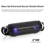 LZ33 LED 便攜無線藍牙喇叭 立體聲免提音響 電腦用音響 支援 TF FM