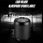 便攜式藍牙喇叭 便攜音響系統 5W 立體聲音樂環繞 防水戶外喇叭
