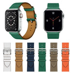 適用於 Apple Watch 3 / 2 / 1 代 42mm 通用皮革交叉錶帶，適用於 Apple Watch 42mm