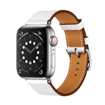 適用於 Apple Watch 3 / 2 / 1 代 38mm 通用皮革交叉錶帶，適用於 Apple Watch 38mm