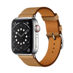 適用於 Apple Watch 3 / 2 / 1 代 38mm 通用皮革交叉錶帶，適用於 Apple Watch 38mm