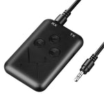 JDEX-TX10 無線 2 合 1 3.5mm 藍牙 4.2 音頻接收器與發射器轉接器, JDEX-TX10