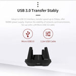 Comfast CF-958AC高功率PA WiFi適配器 1900Mbps千兆電競網卡 2.4Ghz+5.8Ghz USB 3.0 PC網路接收器